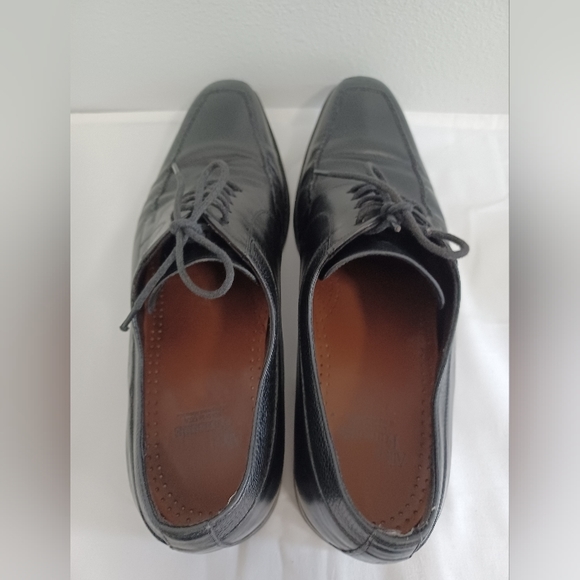Allen Edmonds Black leather lace up dress mens shoes size 13 - Picture 12 of 13